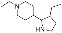 Piperidine,1-ethyl-4-(3-ethyl-2-pyrrolidinyl)-(9ci) Structure,525537-95-5Structure