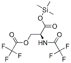 N,o-bis(trifluoroacetyl)-l-serine trimethylsilyl ester Structure,52558-89-1Structure