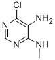 4-(Methylamino)-5-amino-6-chloropyrimidine Structure,52602-68-3Structure