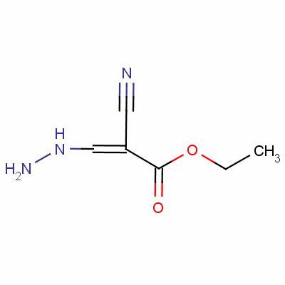 Ethyl 2-cyano-3-hydrazinoacrylate Structure,52632-26-5Structure