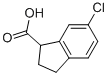 6-Chloro-2,3-dihydro-1h-indene-1-carboxylic acid Structure,52651-15-7Structure