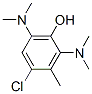 4-Chloro-2,6-bis-dimethylamino methyl-phenol Structure,52662-66-5Structure