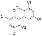 2,2,3,3,5,5,6-Heptachlorobiphenyl Structure,52663-67-9Structure