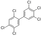 2,3,4,4,5,5-Hexachlorobiphenyl Structure,52663-72-6Structure