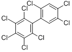 2,2,3,4,4,5,5,6-Octachlorobiphenyl Structure,52663-76-0Structure