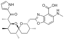 A23187, Free Acid Structure,52665-69-7Structure