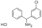 C-(3-chloro-phenyl)-c-phenyl-methylaminehydrochloride Structure,5267-37-8Structure