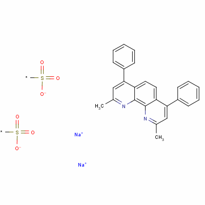 Bathocuproine disulfonic acid disodium salt Structure,52698-84-7Structure