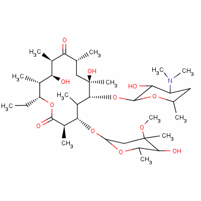 Erythromycin b (150 mg) Structure,527-75-3Structure