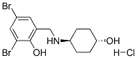 Phenol ,2,4-dibromo-6-(4-hydroxycyclohexyl)aminomethyl-,hydrochloride,trans- Structure,52702-51-9Structure