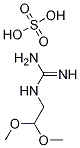 Guanidine, n-(2,2-dimethoxyethyl)-sulfuric acid Structure,52737-39-0Structure