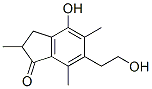 2,3-Dihydro-4-hydroxy-6-(2-hydroxyethyl)-2,5,7-trimethyl-1h-inden-1-one Structure,52744-25-9Structure