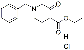 Ethyl n-benzyl-3-oxo-4-piperidine-carboxylate hydrochloride Structure,52763-21-0Structure