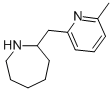 Hexahydro-2-[(6-methyl-2-pyridinyl)methyl ]-1h-azepine Structure,527674-26-6Structure