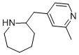 Hexahydro-2-[(2-methyl-4-pyridinyl)methyl ]-1h-azepine Structure,527674-27-7Structure