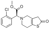 (As)-a-(2-chlorophenyl)-2,3,6,7-tetrahydro-2-oxo-thieno[3,2-c]pyridine-5(4h)-acetic acid methyl ester Structure,527687-26-9Structure