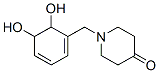 4-Piperidinone,1-[(5,6-dihydroxy-1,3-cyclohexadien-1-yl)methyl ]-(9ci) Structure,527707-65-9Structure