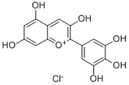 Delphinidinchloride Structure,528-53-0Structure