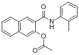 2-[N-(o-methylphenyl)carbamoyl]-3-naphthylacetate Structure,528-66-5Structure