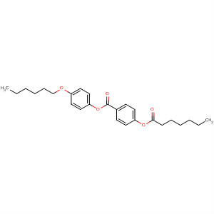 P-(heptanoyloxy)benzoic acid p-(hexyloxy)phenyl ester Structure,52811-98-0Structure