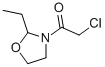 Oxazolidine,3-(chloroacetyl)-2-ethyl-(9ci) Structure,52836-77-8Structure