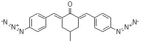 2,6-Bis(4-azidobenzylidene)-4-methylcyclohexanone Structure,5284-79-7Structure