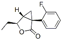 3-Oxabicyclo[3.1.0]hexan-2-one,4-ethyl-1-(2-fluorophenyl)-,(1s,4s,5r)-(9ci) Structure,528588-17-2Structure