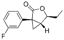 3-Oxabicyclo[3.1.0]hexan-2-one,4-ethyl-1-(3-fluorophenyl)-,(1s,4s,5r)-(9ci) Structure,528588-18-3Structure