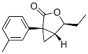 3-Oxabicyclo[3.1.0]hexan-2-one,4-ethyl-1-(3-methylphenyl)-,(1s,4s,5r)-(9ci) Structure,528588-21-8Structure