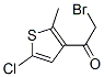 2-Bromo-1-(5-chloro-2-methyl-thiophen-3-yl)-ethanone Structure,528604-96-8Structure