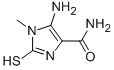 5-Amino-2-mercapto-1-methyl-1h-imidazole-4-carboxamide Structure,52868-67-4Structure