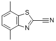 2-Benzothiazolecarbonitrile,4,7-dimethyl-(9ci) Structure,528852-40-6Structure