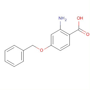 2-Amino-4-(benzyloxy)benzoic acid Structure,528872-40-4Structure