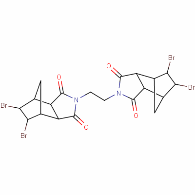 N,n’-(ethylene)bis[4,5-dibromohexahydro-3,6-methanophthalimide] Structure,52907-07-0Structure