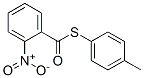 2-Nitrothiobenzoic acid s-(4-methylphenyl) ester Structure,52909-88-3Structure