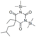 5-Ethyl-5-(3-methylbutyl)-1,3-bis(trimethylsilyl)-2,4,6(1h,3h,5h)-pyrimidinetrione Structure,52937-67-4Structure