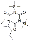 5-Ethyl-5-(1-methylbutyl)-1,3-bis(trimethylsilyl)-2,4,6(1h,3h,5h)-pyrimidinetrione Structure,52937-68-5Structure