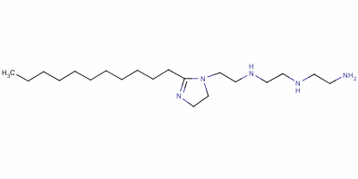 N-(2-aminoethyl)-n’-[2-(4,5-dihydro-2-undecyl-1h-imidazol-1-yl)ethyl ]ethylenediamine Structure,52948-41-1Structure