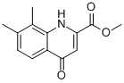 Methyl 4-hydroxy-7,8-dimethylquinoline-2-carboxylate Structure,52979-32-5Structure