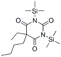 5-Butyl-5-ethyl-1,3-bis(trimethylsilyl)-2,4,6(1h,3h,5h)-pyrimidinetrione Structure,52988-92-8Structure