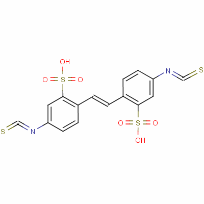 4,4-Diisothiocyanatostilbene-2,2-disulfonic acid Structure,53005-05-3Structure