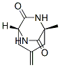 6,8-Diazabicyclo[3.2.2]nonane-7,9-dione,1-methyl-3-methylene-,(1r,5r)-(9ci) Structure,530125-23-6Structure