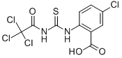 5-Chloro-2-[[thioxo[(trichloroacetyl)amino]methyl ]amino]-benzoic acid Structure,530127-96-9Structure