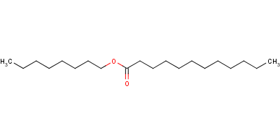 Octyl Laurate Structure,5303-24-2Structure