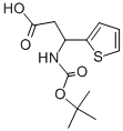 3-[(Tert-Butoxycarbonyl)amino]-3-(2-thienyl)propanoic acid Structure,53030-49-2Structure