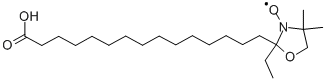 2-(14-Carboxytetradecyl)-2-ethyl-4,4-dimethyl-3-oxazolidinyloxy Structure,53034-38-1Structure