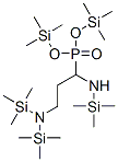 [3-[Bis(trimethylsilyl)amino]-1-[(trimethylsilyl)amino]propyl ]phosphonic acid bis(trimethylsilyl) ester Structure,53044-46-5Structure