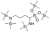 [4-[Bis(trimethylsilyl)amino]-1-[(trimethylsilyl)amino]butyl ]phosphonic acid bis(trimethylsilyl) ester Structure,53044-47-6Structure