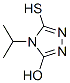 4-Isopropyl-5-mercapto-4H-1,2,4-triazol-3-ol Structure,53065-47-7Structure