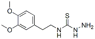 4-(3,4-Dimethoxyphenethyl)-3-thiosemicarbazide Structure,53068-24-9Structure